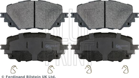 Blue Print ADM542110 - Brake Pad Set, disc brake autospares.lv