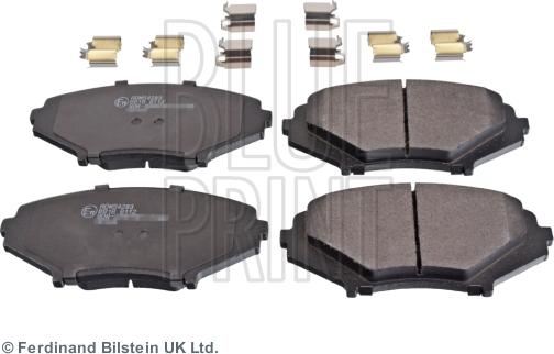 Blue Print ADM54283 - Brake Pad Set, disc brake autospares.lv