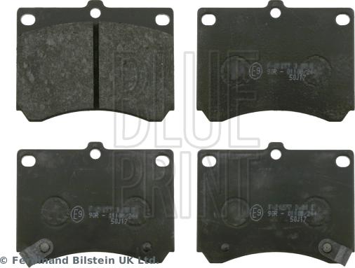 Blue Print ADM54227 - Brake Pad Set, disc brake autospares.lv