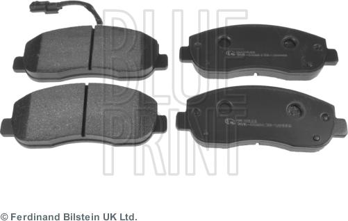 Blue Print ADN142156 - Brake Pad Set, disc brake autospares.lv