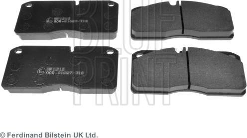 Blue Print ADN142158 - Brake Pad Set, disc brake autospares.lv