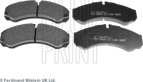 Blue Print ADN142153 - Brake Pad Set, disc brake autospares.lv