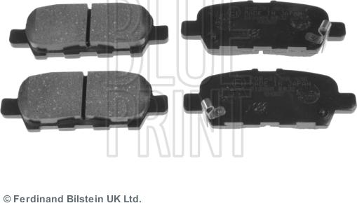 Blue Print ADN142152 - Brake Pad Set, disc brake autospares.lv