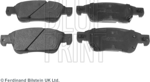 Blue Print ADN142164 - Brake Pad Set, disc brake autospares.lv