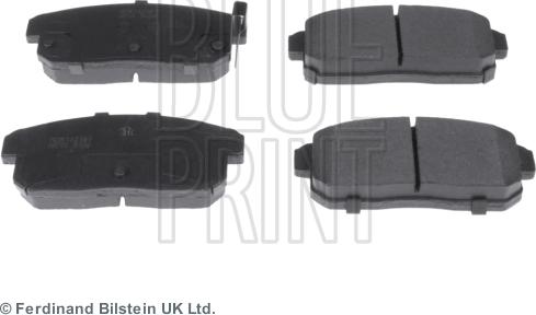 Blue Print ADN142167 - Brake Pad Set, disc brake autospares.lv