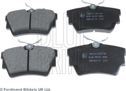 Blue Print ADN142119 - Brake Pad Set, disc brake autospares.lv