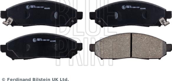 Blue Print ADN142130 - Brake Pad Set, disc brake autospares.lv