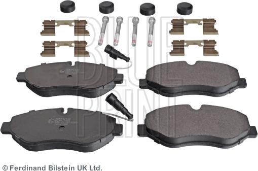 Blue Print ADN142133 - Brake Pad Set, disc brake autospares.lv