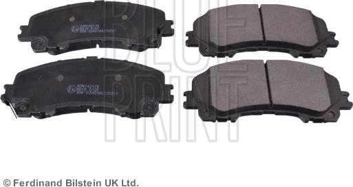 Blue Print ADN142178 - Brake Pad Set, disc brake autospares.lv