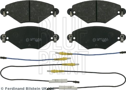 Blue Print ADP154246 - Brake Pad Set, disc brake autospares.lv