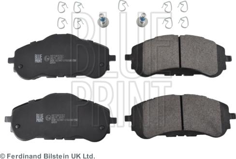 Blue Print ADP154253 - Brake Pad Set, disc brake autospares.lv