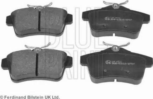 Blue Print ADP154209 - Brake Pad Set, disc brake autospares.lv