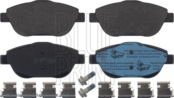 Blue Print ADP154208 - Brake Pad Set, disc brake autospares.lv