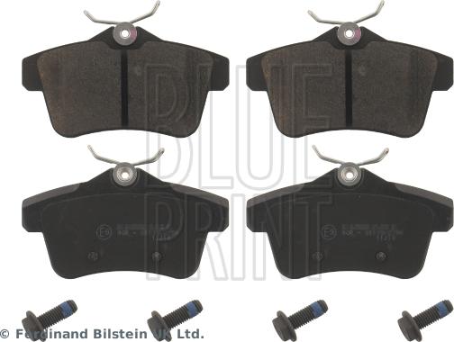 Blue Print ADP154207 - Brake Pad Set, disc brake autospares.lv