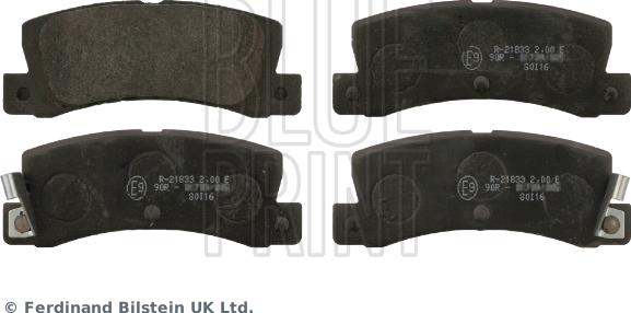 Blue Print ADP154220 - Brake Pad Set, disc brake autospares.lv