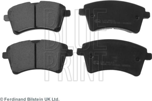 Blue Print ADR164205 - Brake Pad Set, disc brake autospares.lv