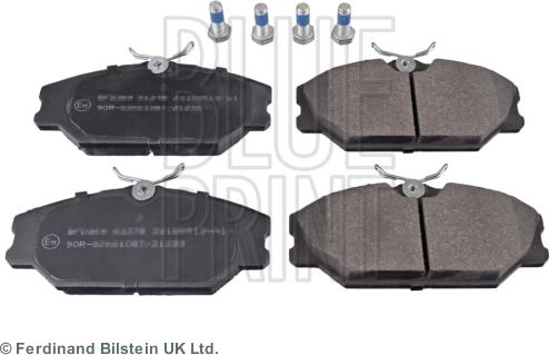 Blue Print ADR164210 - Brake Pad Set, disc brake autospares.lv