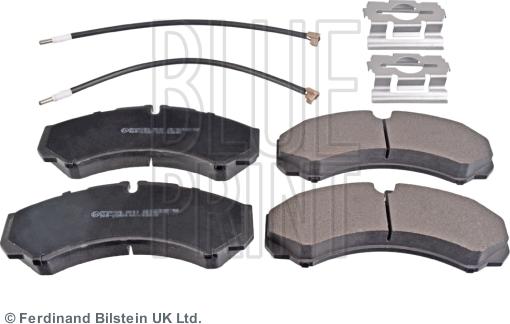 Blue Print ADR164212 - Brake Pad Set, disc brake autospares.lv