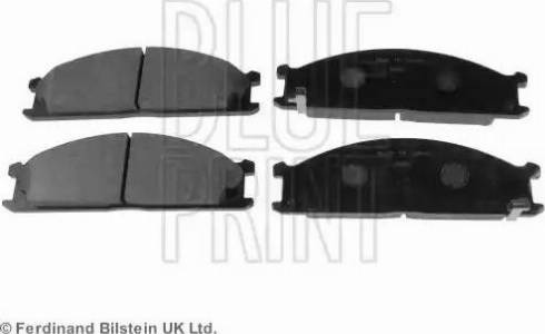 Blue Print ADS74210 - Brake Pad Set, disc brake autospares.lv