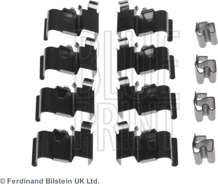 Blue Print ADT348610 - Accessory Kit for disc brake Pads autospares.lv