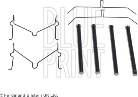 Blue Print ADT348611 - Accessory Kit for disc brake Pads autospares.lv