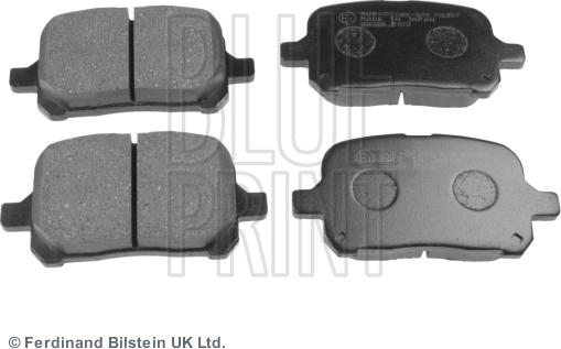 Blue Print ADT34290 - Brake Pad Set, disc brake autospares.lv