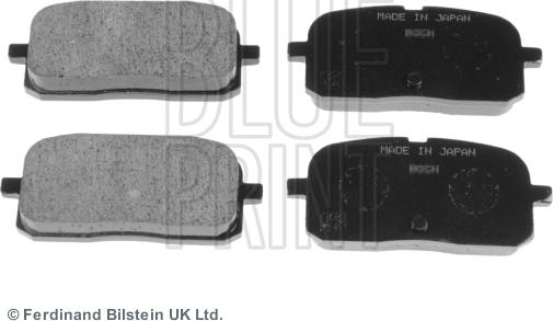 Blue Print ADT34267 - Brake Pad Set, disc brake autospares.lv