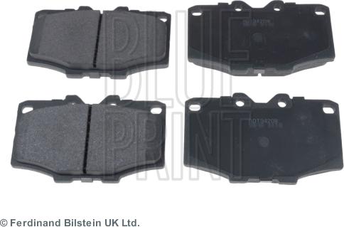 Blue Print ADT34208 - Brake Pad Set, disc brake autospares.lv