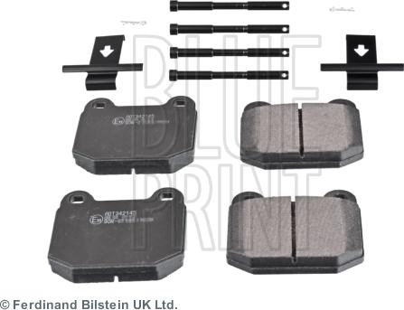 Blue Print ADT342145 - Brake Pad Set, disc brake autospares.lv