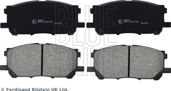 Blue Print ADT342157 - Brake Pad Set, disc brake autospares.lv