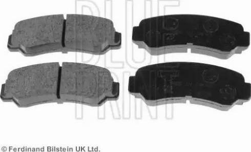 Blue Print ADT34215 - Brake Pad Set, disc brake autospares.lv