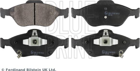 Blue Print ADT342165 - Brake Pad Set, disc brake autospares.lv