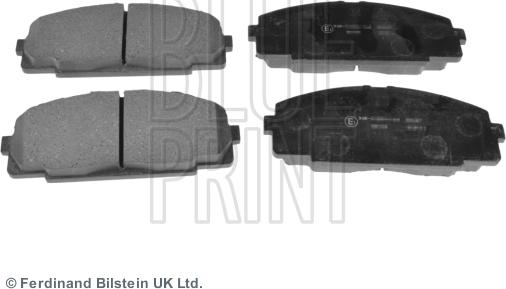 Blue Print ADT342109 - Brake Pad Set, disc brake autospares.lv