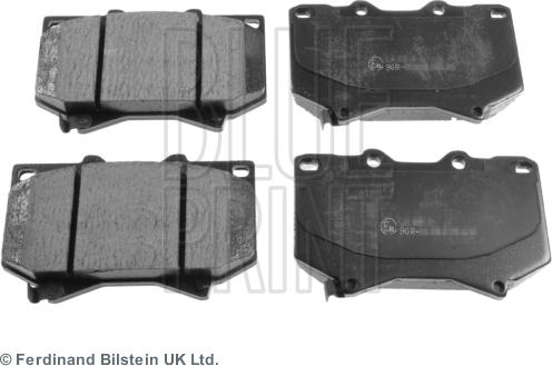 Blue Print ADT342117 - Brake Pad Set, disc brake autospares.lv