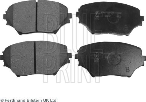 Blue Print ADT342120 - Brake Pad Set, disc brake autospares.lv