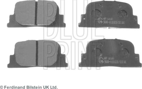 Blue Print ADT342179 - Brake Pad Set, disc brake autospares.lv