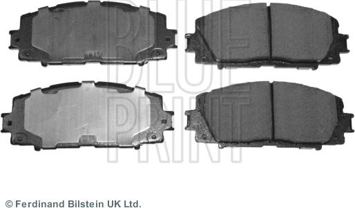 Blue Print ADT342170 - Brake Pad Set, disc brake autospares.lv