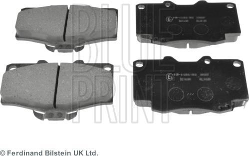 Blue Print ADT34289 - Brake Pad Set, disc brake autospares.lv