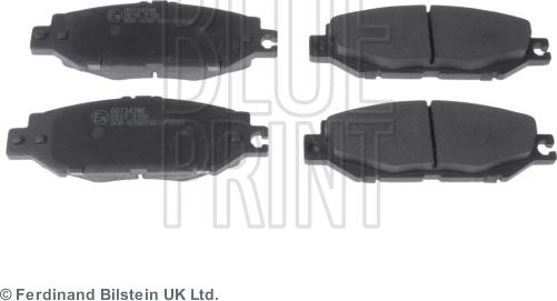 Blue Print ADT34286 - Brake Pad Set, disc brake autospares.lv