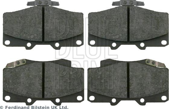 Blue Print ADT34281 - Brake Pad Set, disc brake autospares.lv