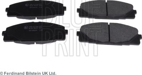 Blue Print ADT342200 - Brake Pad Set, disc brake autospares.lv