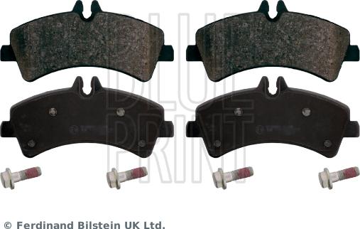 Blue Print ADU174240 - Brake Pad Set, disc brake autospares.lv