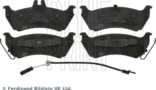 Blue Print ADU174259 - Brake Pad Set, disc brake autospares.lv