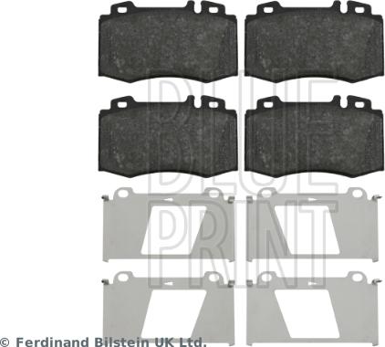 Blue Print ADU174281 - Brake Pad Set, disc brake autospares.lv