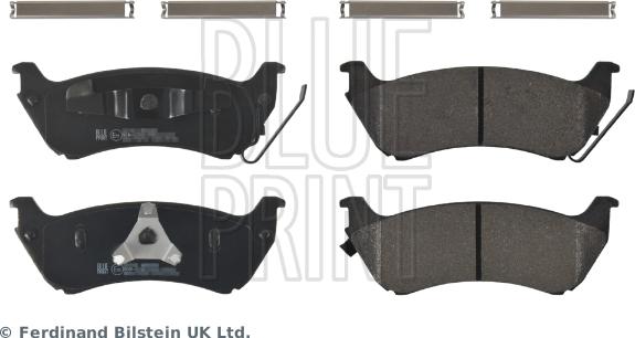 Blue Print ADU174275 - Brake Pad Set, disc brake autospares.lv