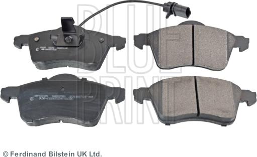 Blue Print ADV184258 - Brake Pad Set, disc brake autospares.lv