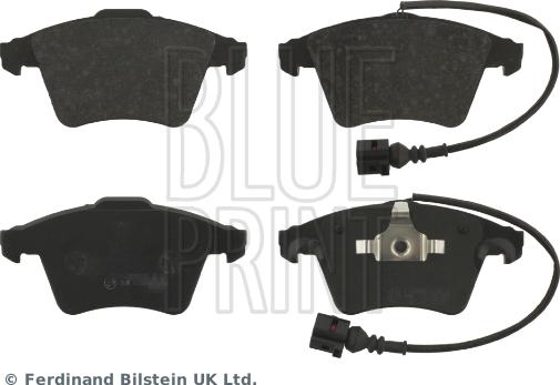 Blue Print ADV184268 - Brake Pad Set, disc brake autospares.lv