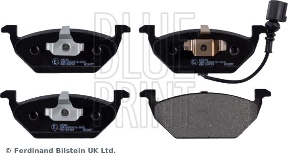 Blue Print ADV184201 - Brake Pad Set, disc brake autospares.lv