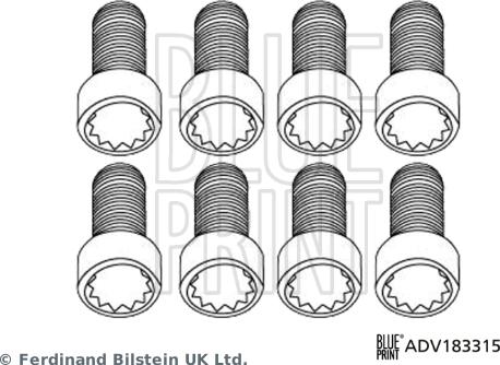 Blue Print ADV183315 - Screw Set, flywheel autospares.lv