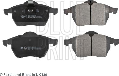 Blue Print ADW194214 - Brake Pad Set, disc brake autospares.lv